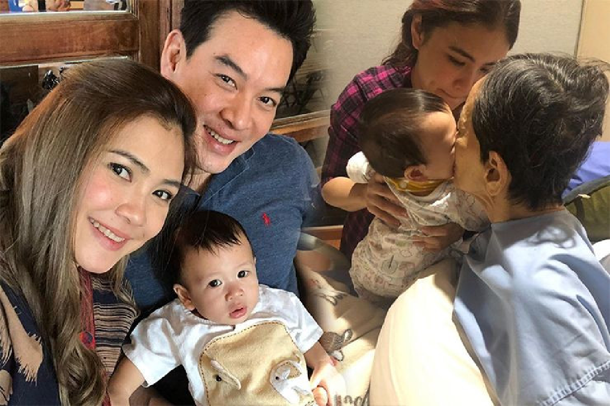ภาพชวนอมยิ้ม “น้องโพธิ์” ยื่นแก้มให้คุณย่าหอมฟอดใหญ่อย่างอบอุ่น ภาพชวนอมยิ้ม “น้องโพธิ์” ยื่นแก้มให้คุณย่าหอมฟอดใหญ่อย่างอบอุ่น