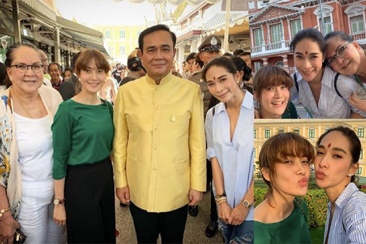 “พลอย” ดีใจหนัก! เจอ "พล.อ.ประยุทธ์” หลังพาแม่และพี่สาวไปขอพรที่ศาลหลักเมือง “พลอย” ดีใจหนัก! เจอ "พล.อ.ประยุทธ์” หลังพาแม่และพี่สาวไปขอพรที่ศาลหลักเมือง