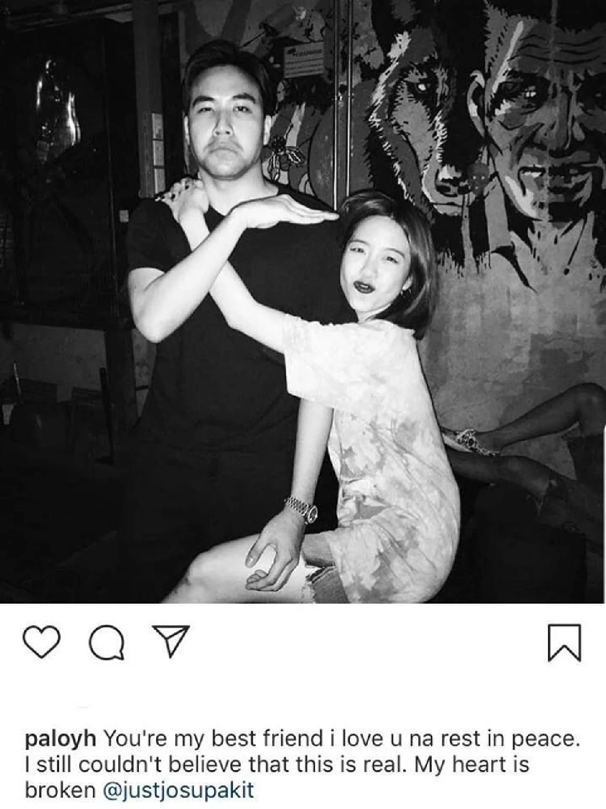 คนบันเทิงร่วมโพสต์อาลัย “เซนติเมตร-โจ้” กับการจากไปอย่างกะทันหัน