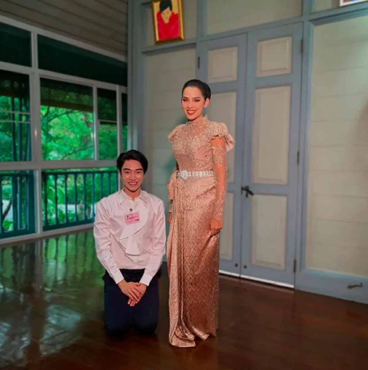 ภูมิใจหนักมาก! “น้องฉัตร” ปลื้มปิติ ได้รับเกียรติแต่งหน้าให้ "คุณใหม่ เจนเซน” อีกครั้ง