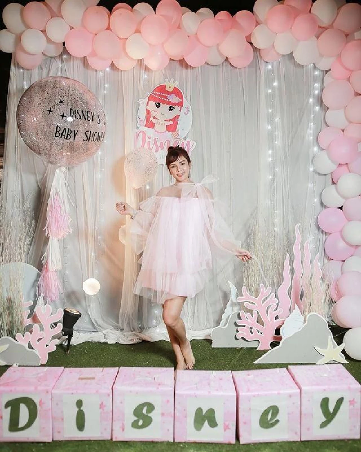 "อุ้ม ลักขณา” จัดปาร์ตี้ Baby Shower ในธีมสีชมพู รอต้อนรับลูกสาว “น้องดิสนีย์”