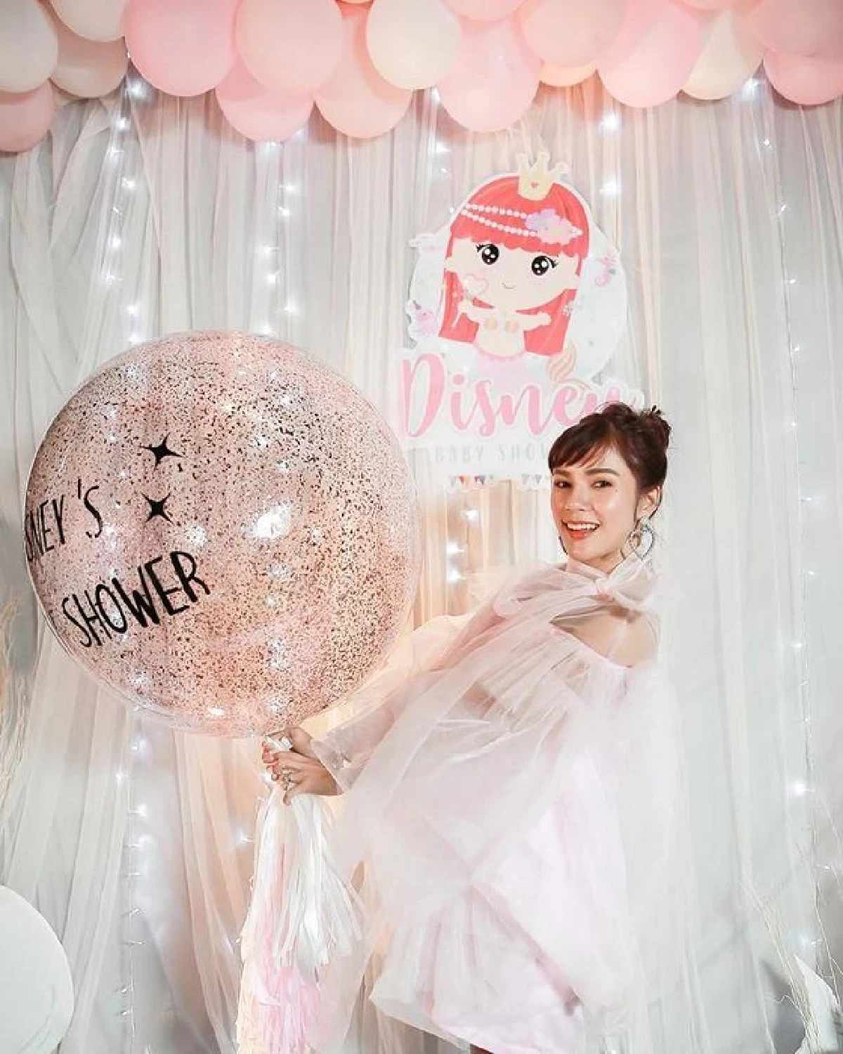 "อุ้ม ลักขณา” จัดปาร์ตี้ Baby Shower ในธีมสีชมพู รอต้อนรับลูกสาว “น้องดิสนีย์”