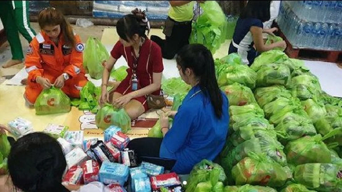 "เจตรินทีม" เร่งจัดถุงยังชีพ 400 ชุดส่งไปช่วยผู้ประสบภัยใต้