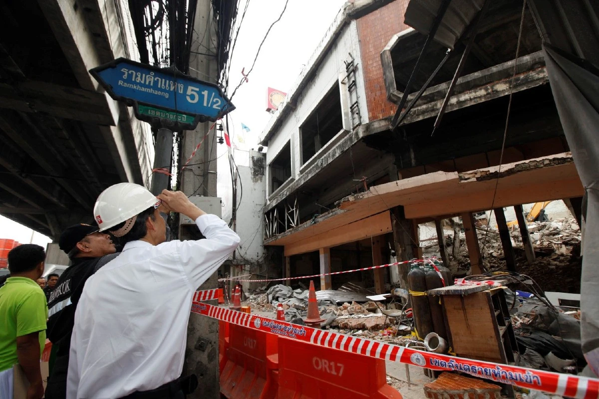 วิศวกรรมสถานเผย3ปัจจัยทำอาคารถล่มย่านรามคำแหง เตรียมเรียกวิศวกรสอบ