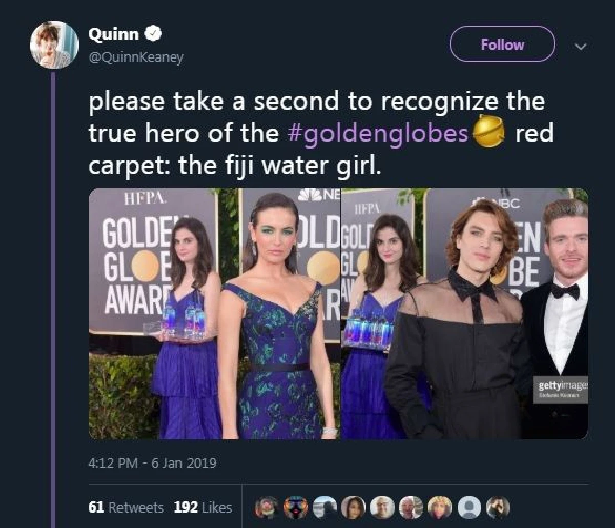 โฟโต้บอมบ์สุดฮือฮา! เปิดวาร์ปสาวเสิร์ฟน้ำผู้แย่งซีนในงานลูกโลกทองคำ