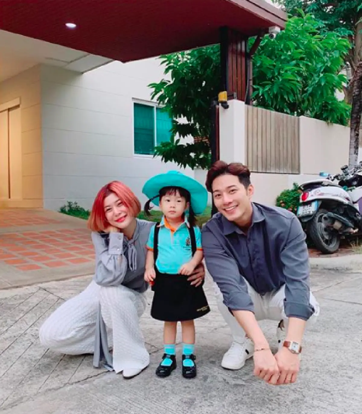 ไปโรงเรียนวันแรก "น้องเป่าเปา” ทำ"แม่กิ๊บ-พ่อบี้” อึ้ง ไม่มีร้องไห้