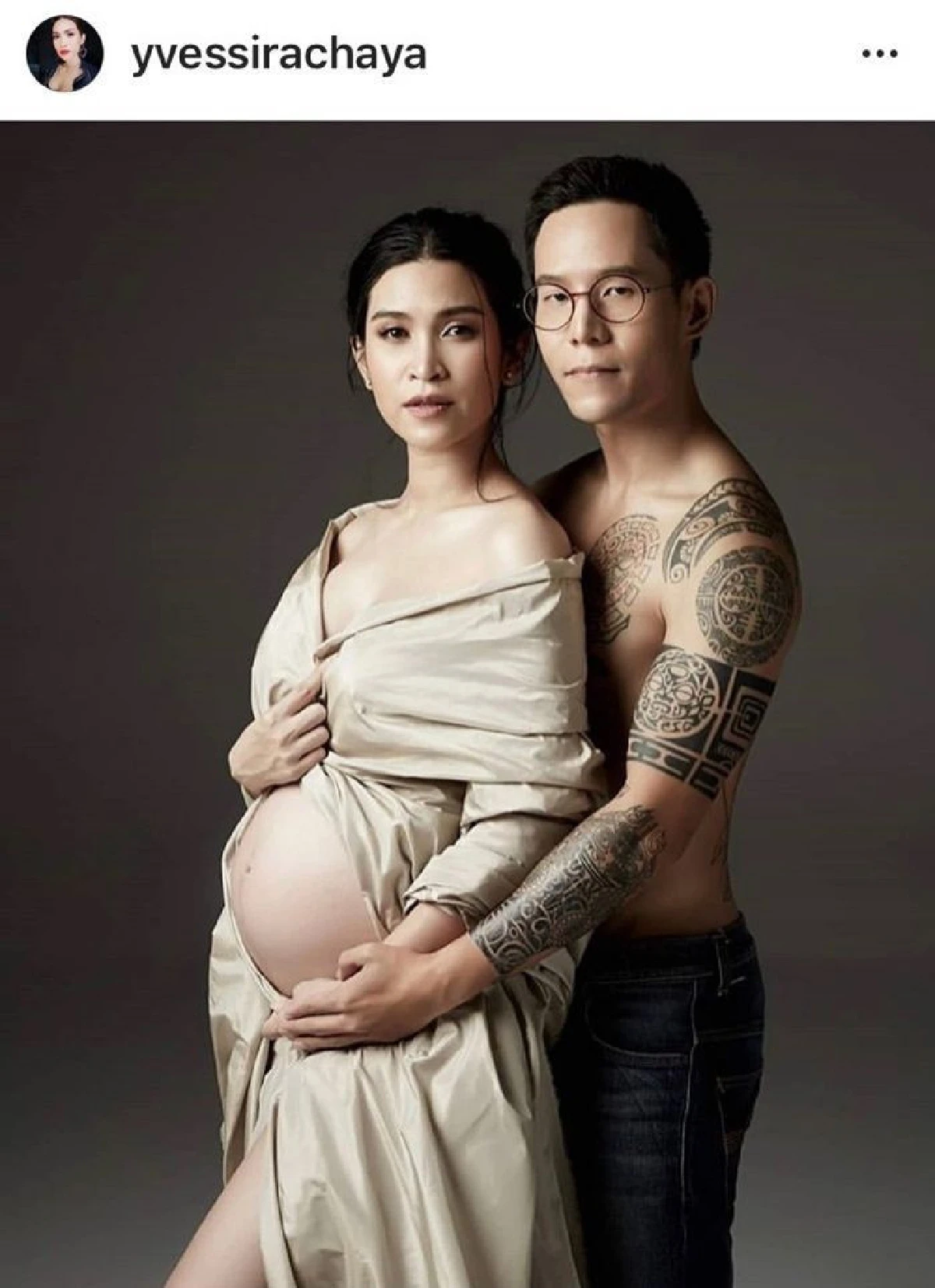 ของมันต้องมี! อีฟ พุทธธิดา ลูกสาว อาต้อย อุ้มท้องโตถ่ายแบบแซ่บก่อนคลอด