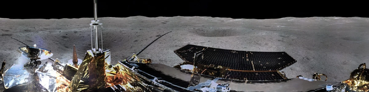 ยานฉางเอ๋อ-4 เผยภาพมุมกว้างจากด้านไกลบนดวงจันทร์