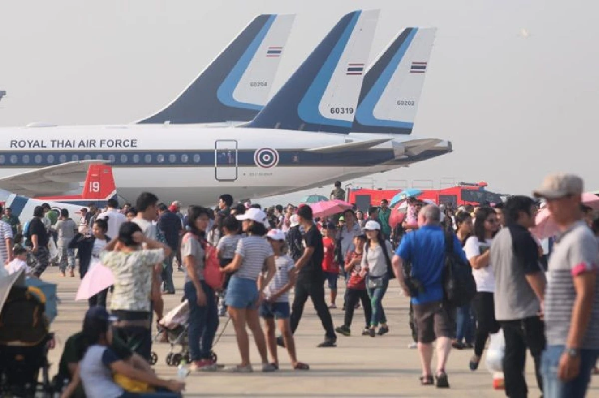 ทอ.จัดเต็มงานวันเด็กขนเครื่องบินรบโชว์