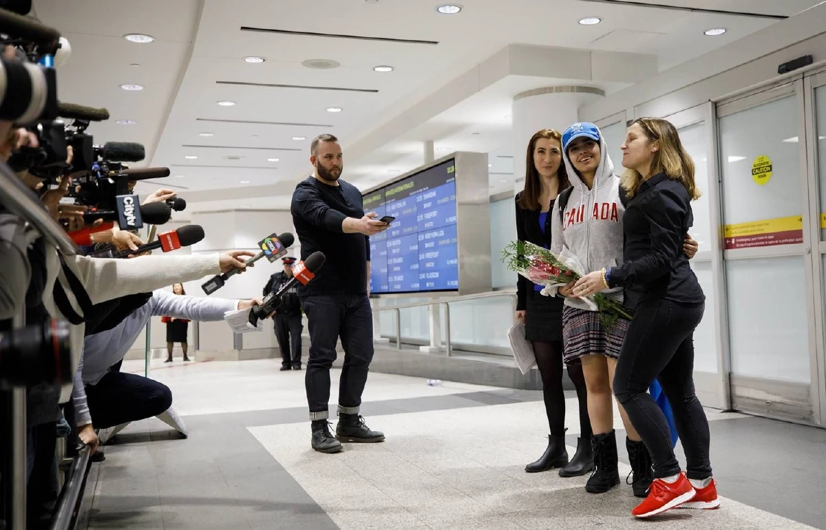 "สาวซาอุฯ"ที่ถูกกักตัวในไทยเดินทางถึงแคนาดาแล้ว หลังได้ลี้ภัย