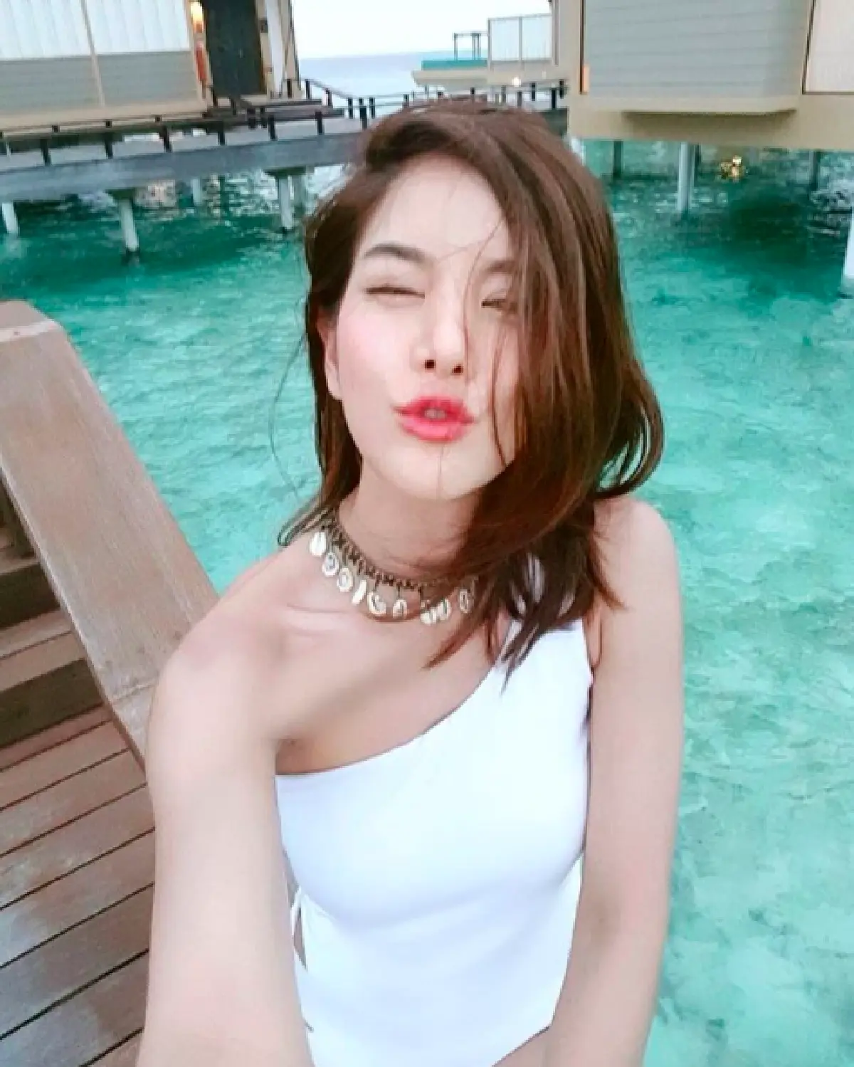 “ก้อย” เล่าโมเมนต์ประทับใจ หลังควงคู่ “ตูน” สวีททะเลมัลดีฟส์ สุดแฮปปี้เจอฉลามวาฬ