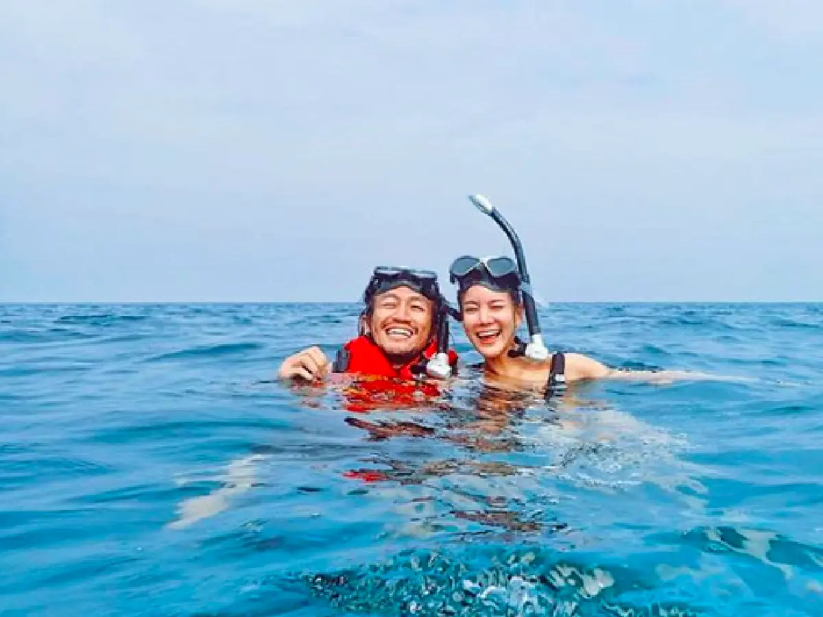 “ก้อย” เล่าโมเมนต์ประทับใจ หลังควงคู่ “ตูน” สวีททะเลมัลดีฟส์ สุดแฮปปี้เจอฉลามวาฬ