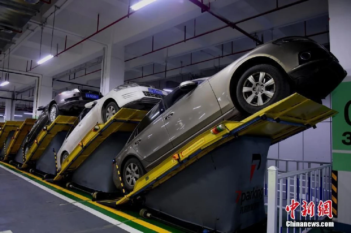 เมืองฉงชิ่งทดลองที่จอดรถแบบใหม่