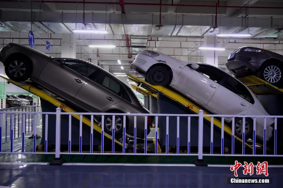 เมืองฉงชิ่งทดลองที่จอดรถแบบใหม่