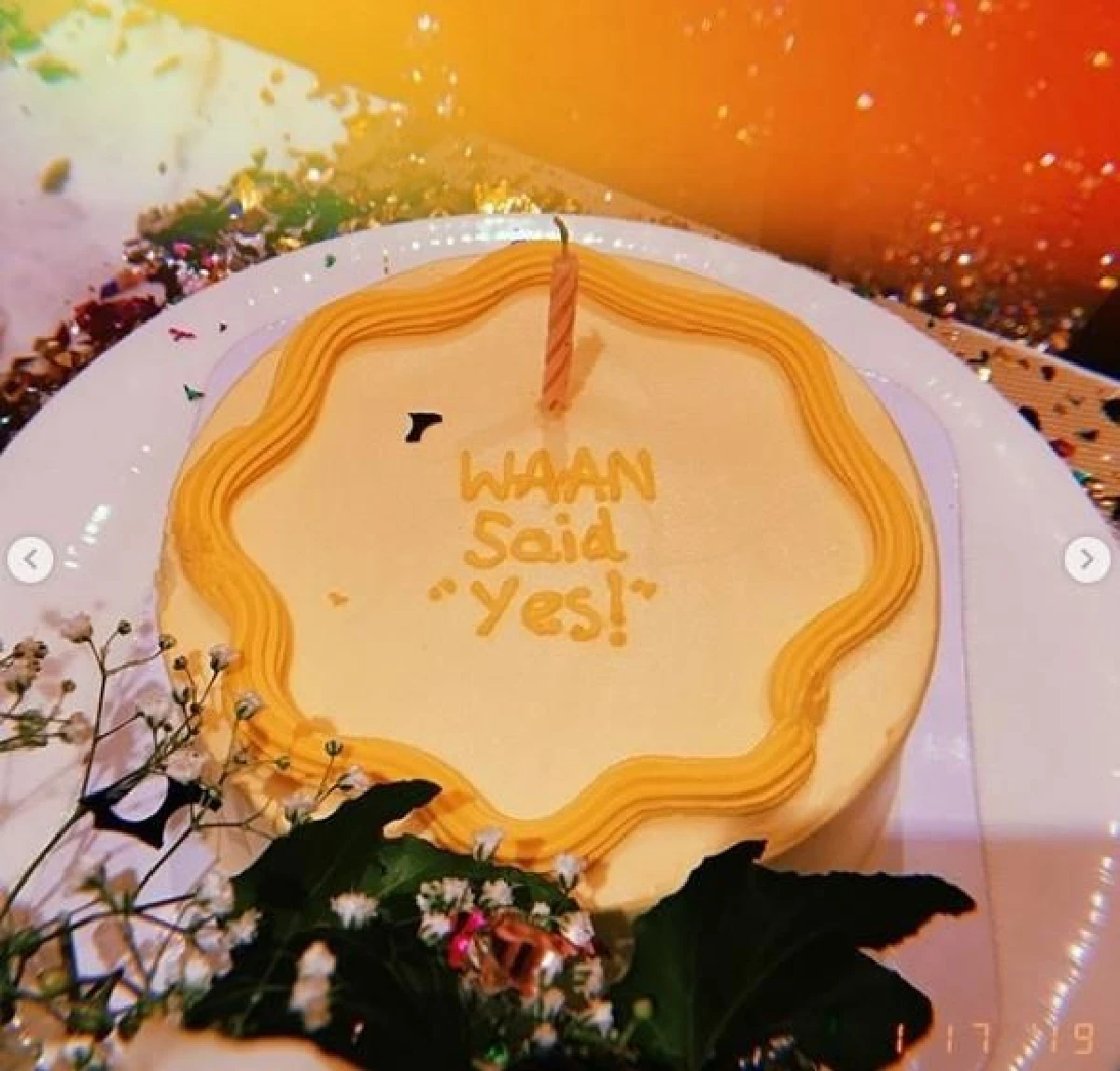 3 เดือนไม่แคร์! "กวาง เอบีนอร์มอล" เซอร์ไพรส์คุกเข่าขอน้ำหวาน ซาซ่า" แต่งงานแล้ว