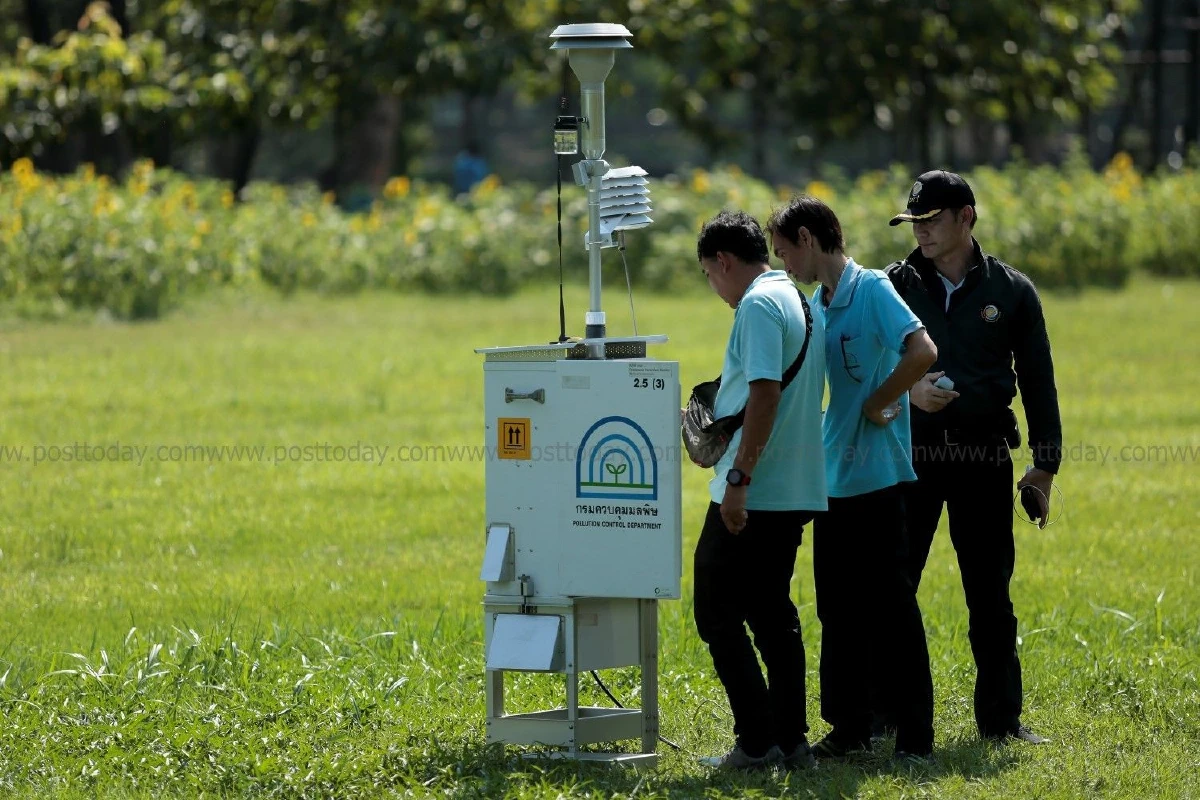 นำโดรนบินทดสอบฉีดน้ำลดฝุ่นละออง เล็งนำออกปฏิบัติการจริง4พื้นที่