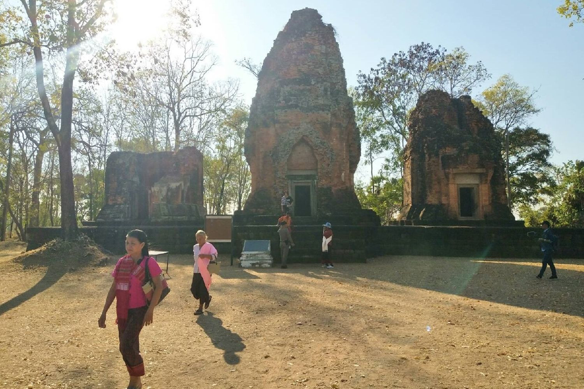 เปิดแหล่งท่องเที่ยวปรางค์กู่สวนแตงเชื่อมอารยธรรมอีสาน เปิดแหล่งท่องเที่ยวปรางค์กู่สวนแตงเชื่อมอารยธรรมอีสาน
