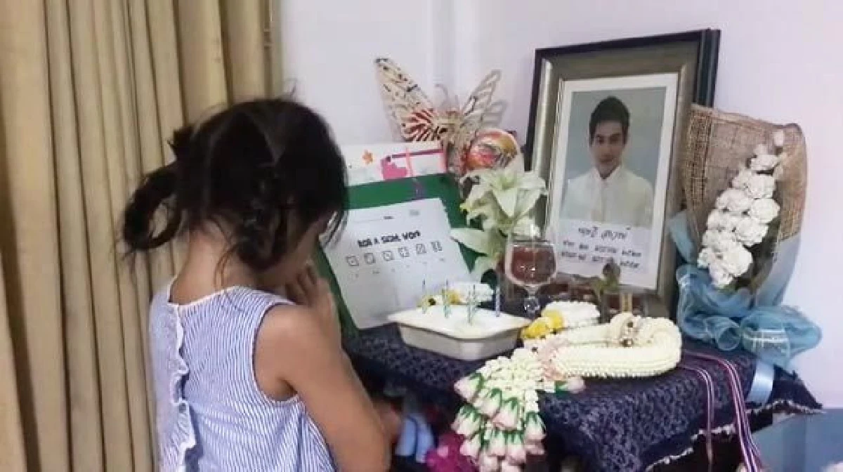 น้องมะลิ ร้องเพลง HBD ให้พ่อปอ พร้อมเป่าเค้กแทนในวันเกิด (คลิป)