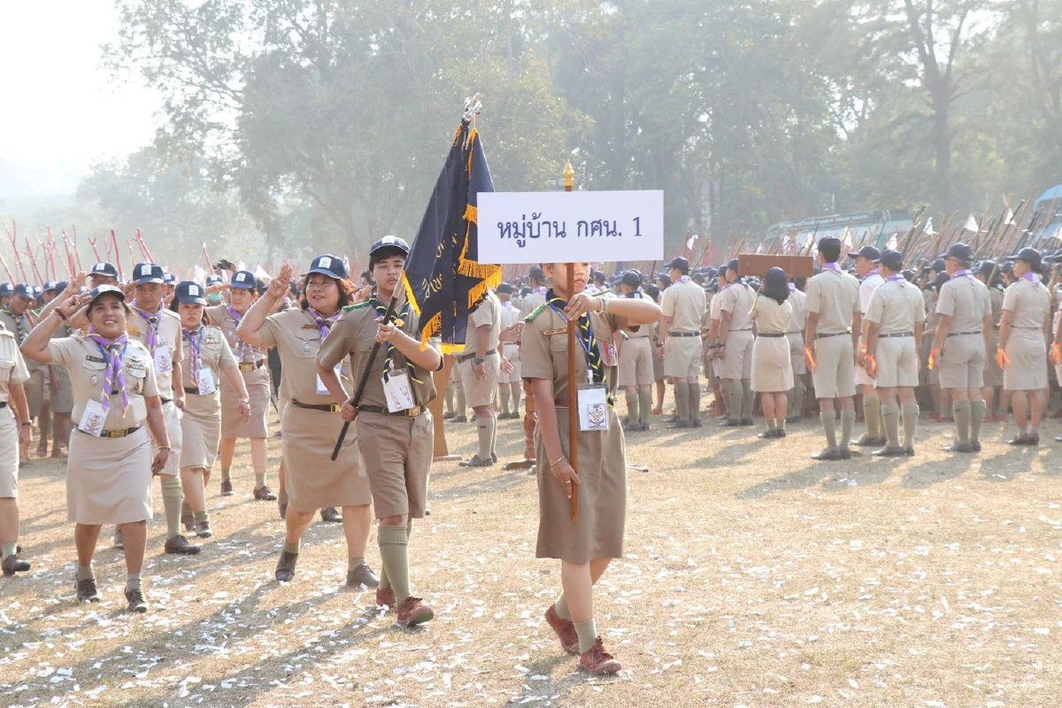 รองนายกฯ เปิดชุมนุมลูกเสือวิสามัญแห่งชาติยิ่งใหญ่ ลูกเสือใน-นอกระบบ ร่วมชุมนุมคับค่ายลูกเสือวชิราวุธ ศรีราชา 