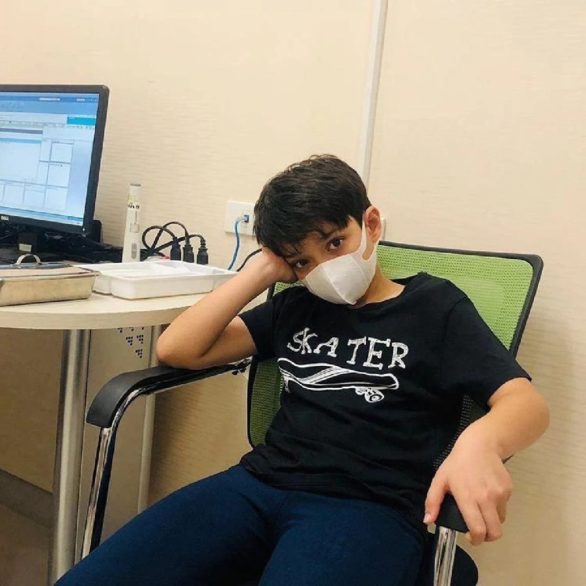 สงสารลูกจับใจ! ฮาน่า ห่วงลูกชายไอจนอ้วก ฮิวโก้ ปอดอักเสบเพราะพิษฝุ่น