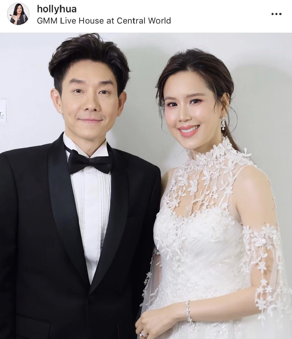 14 ปีรักนี้ที่มั่นคง! บอย-เจี๊ยบ ควงคู่เข้าพิธีแต่งงานชื่นมื่น