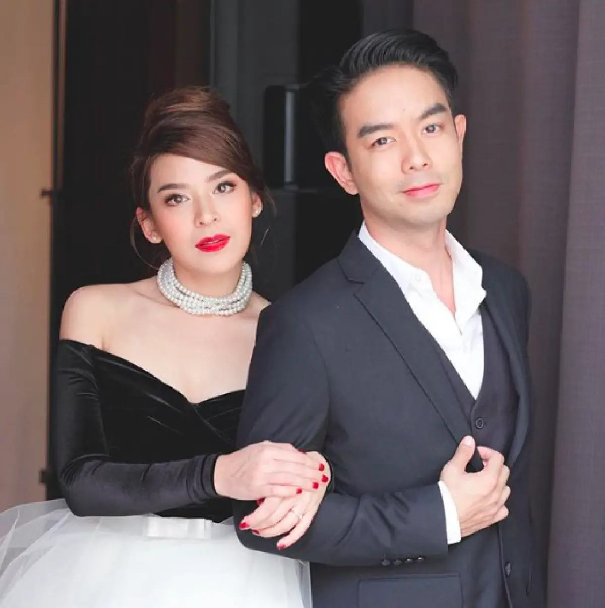 ซ้อมพรีเวดดิ้ง "กวาง เอบีนอร์มอล-น้ำหวาน ซาซ่า” กับภาพเซตหวาน แฮปปี้สุดๆ