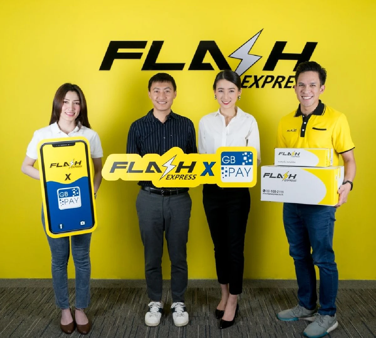 แฟลช เอ็กซ์เพรส จับมือ GB Prime Payพัฒนาระบบการรับชำระเงินค่าบริการ