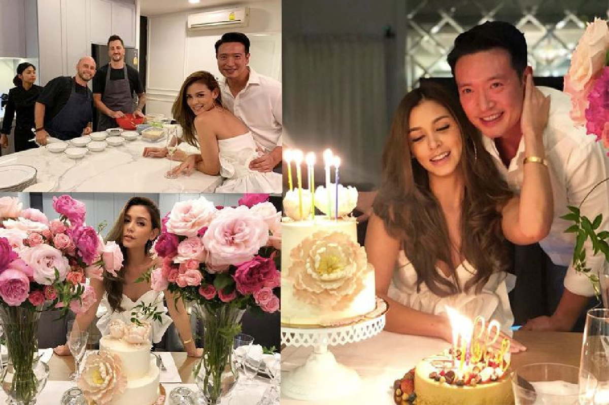 แฮปปี้เวอร์ “วิกกี้” ฉลองวันเกิดอายุครบ 38 ปี ด้านสามี “ชาย” จัดเต็มจ้างเชฟมาทำอาหาร