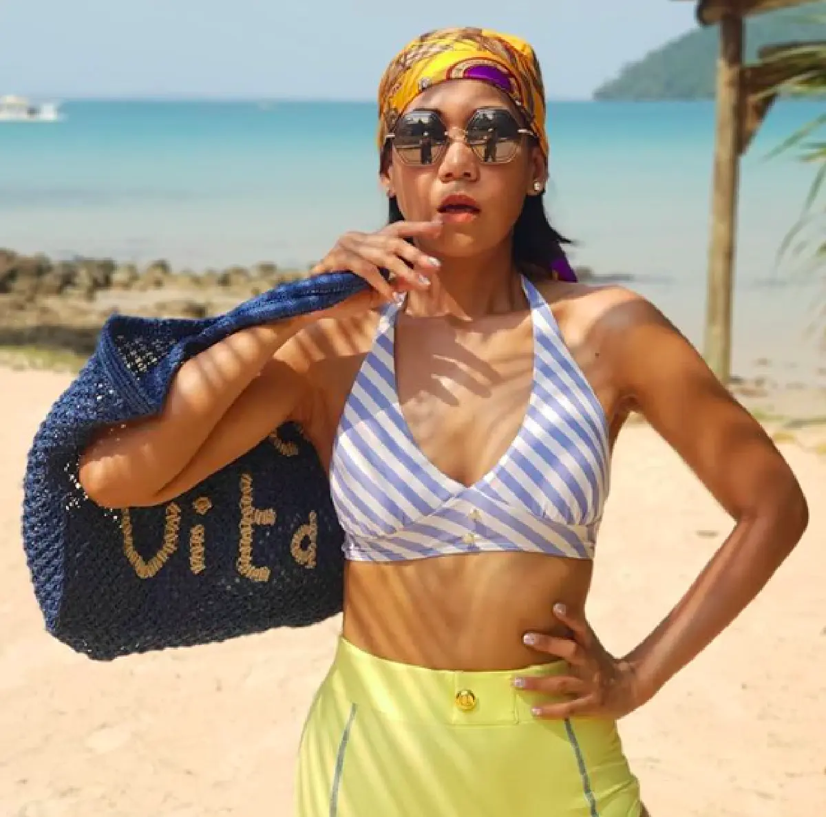 “กาละแมร์” หนีฝุ่นพิษ PM 2.5 เที่ยวเกาะกูด พร้อมอวดสีผิวน้ำผึ้งท้าแสงแดด