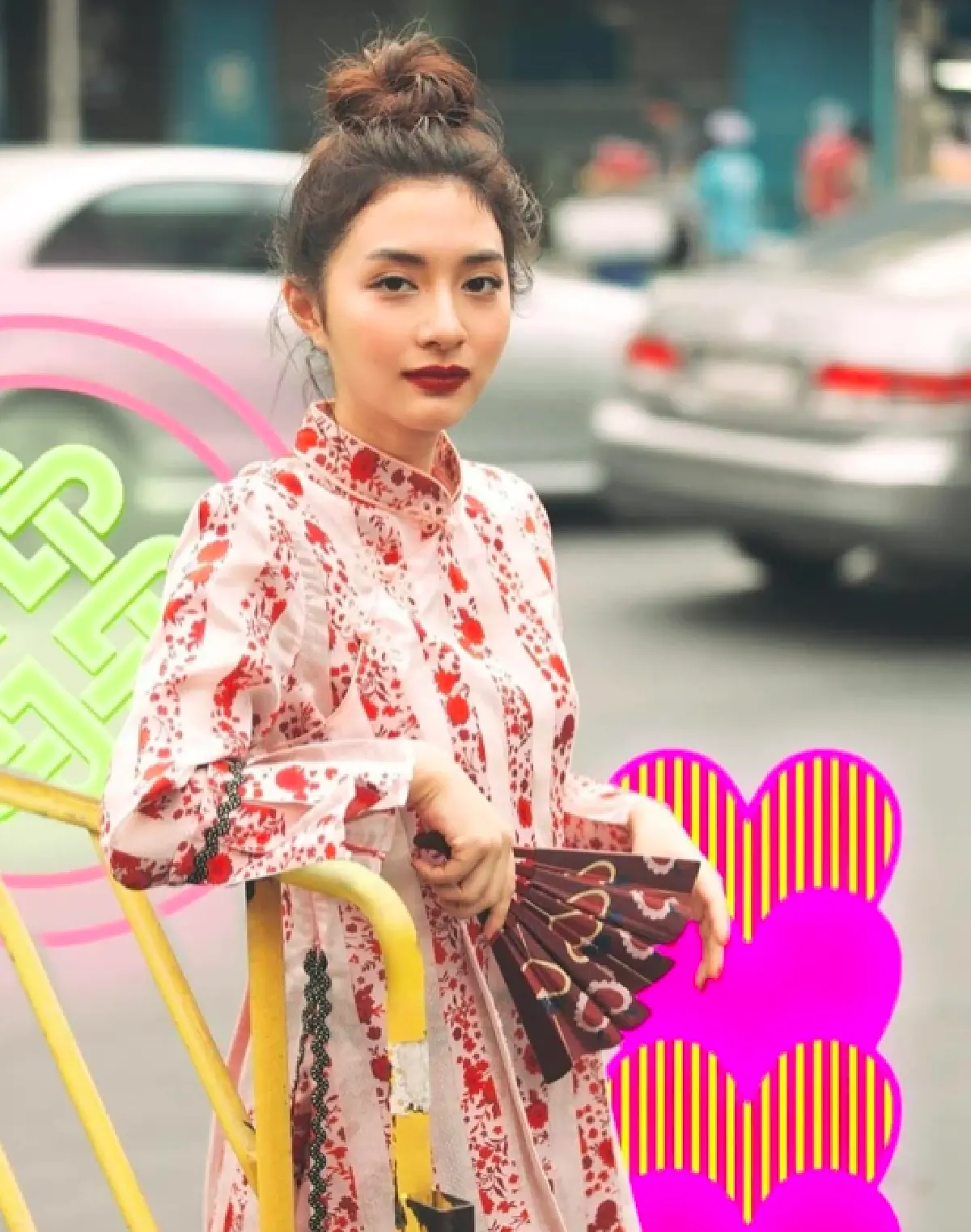 ส่องภาพเหล่าสาวๆ คนบันเทิงใส่ชุดจีน ใส่กี่เพ้าสวยๆ เป๊ะปังต้อนรับปีหมูทอง