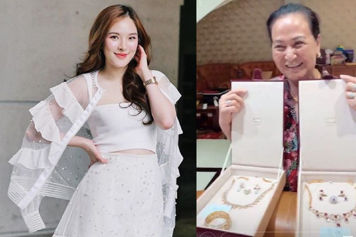 อั่งเปาที่ไม่ธรรมดา! “อาม่า” จัดเครื่องเพชรชุดใหญ่ให้ “ปันปัน” แทนการแจกซอง อั่งเปาที่ไม่ธรรมดา! “อาม่า” จัดเครื่องเพชรชุดใหญ่ให้ “ปันปัน” แทนการแจกซอง