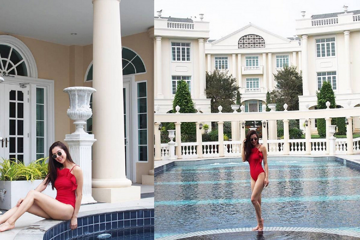 ชุดไม่แดงไม่มีแรงโพส! ไอซ์ อภิษฎา อวดหุ่นสวยแซ่บร้อนแรงริมสระ ชุดไม่แดงไม่มีแรงโพส! ไอซ์ อภิษฎา อวดหุ่นสวยแซ่บร้อนแรงริมสระ