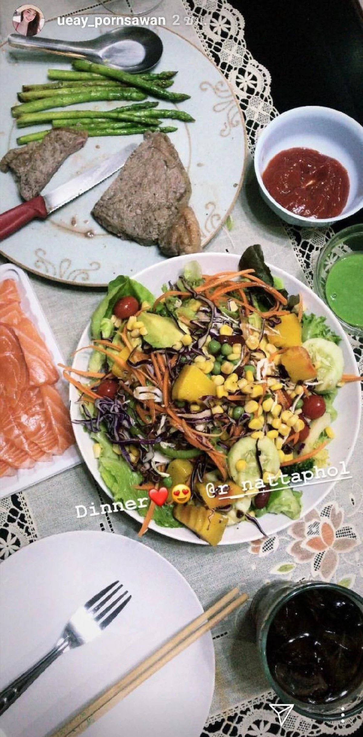 สวีทต่อไม่สนดราม่า! อาร์ เดอะสตาร์-เอื้อย ดินเนอร์มุ้งมิ้งหลังมีข่าวแชทหลุดสาวอื่น