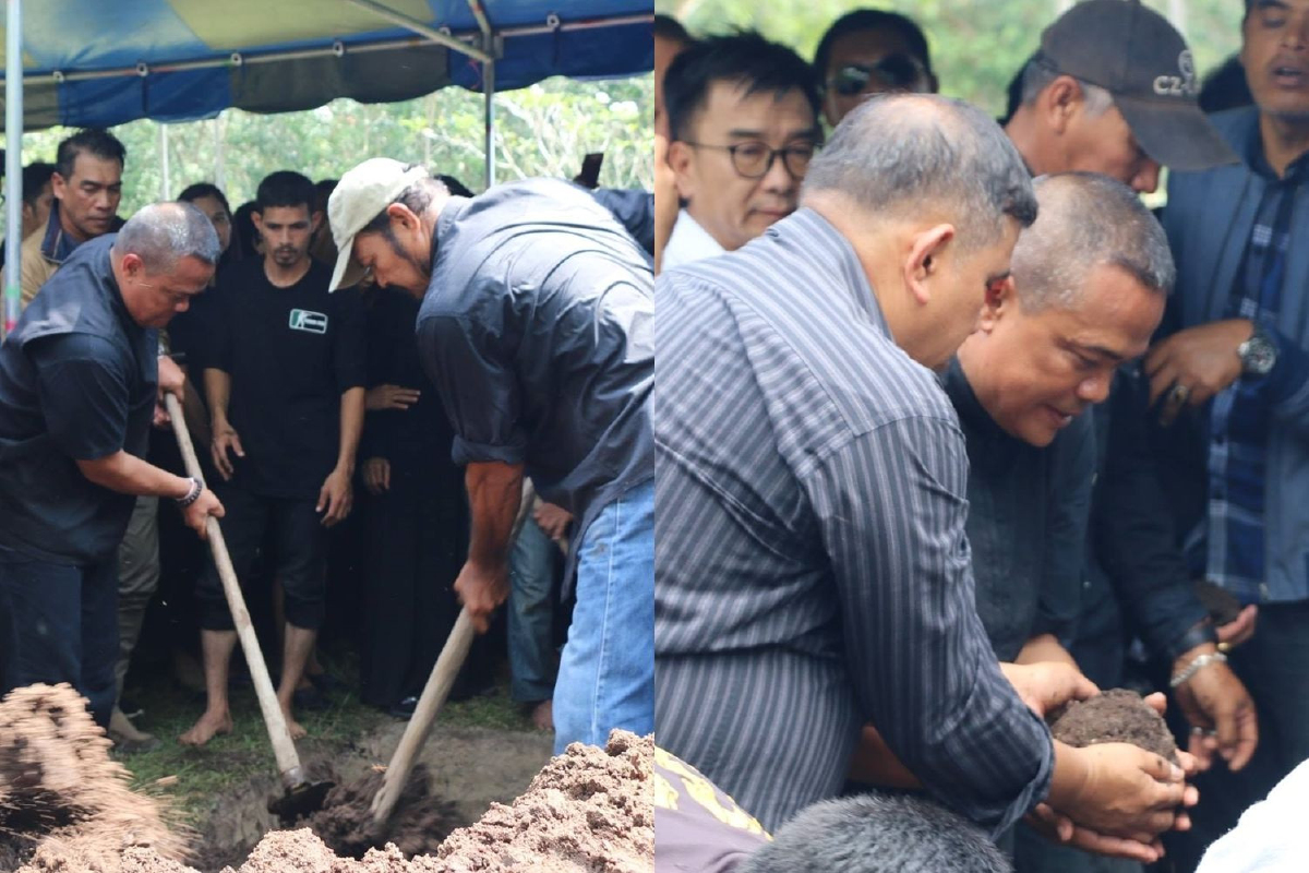 "จตุพร"ขุดดินกลบร่างอุสมานส่งดวงวิญญาณตามหลักศาสนาอิสลาม "จตุพร"ขุดดินกลบร่างอุสมานส่งดวงวิญญาณตามหลักศาสนาอิสลาม