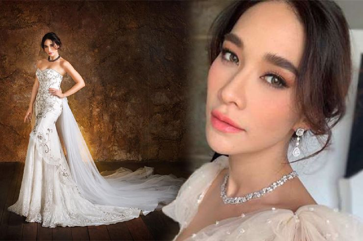 สวยแค่ไหนถามใจดู “พลอย เฌอมาลย์” ถ่ายแบบในชุดเจ้าสาว งดงามมาก สวยแค่ไหนถามใจดู “พลอย เฌอมาลย์” ถ่ายแบบในชุดเจ้าสาว งดงามมาก