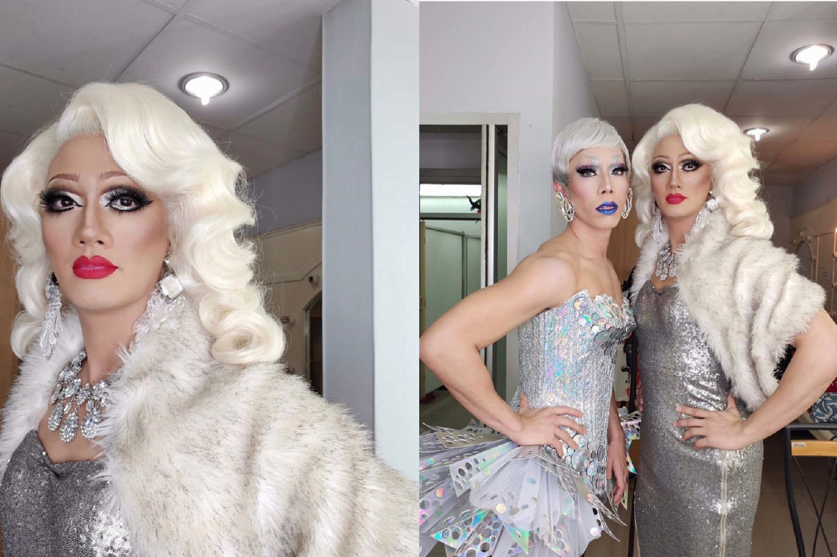 เป้ อารักษ์ แปลงโฉมเป็น น้องปูเป้ แต่งหญิงสวยฟาดมาดนางพญา เป้ อารักษ์ แปลงโฉมเป็น น้องปูเป้ แต่งหญิงสวยฟาดมาดนางพญา