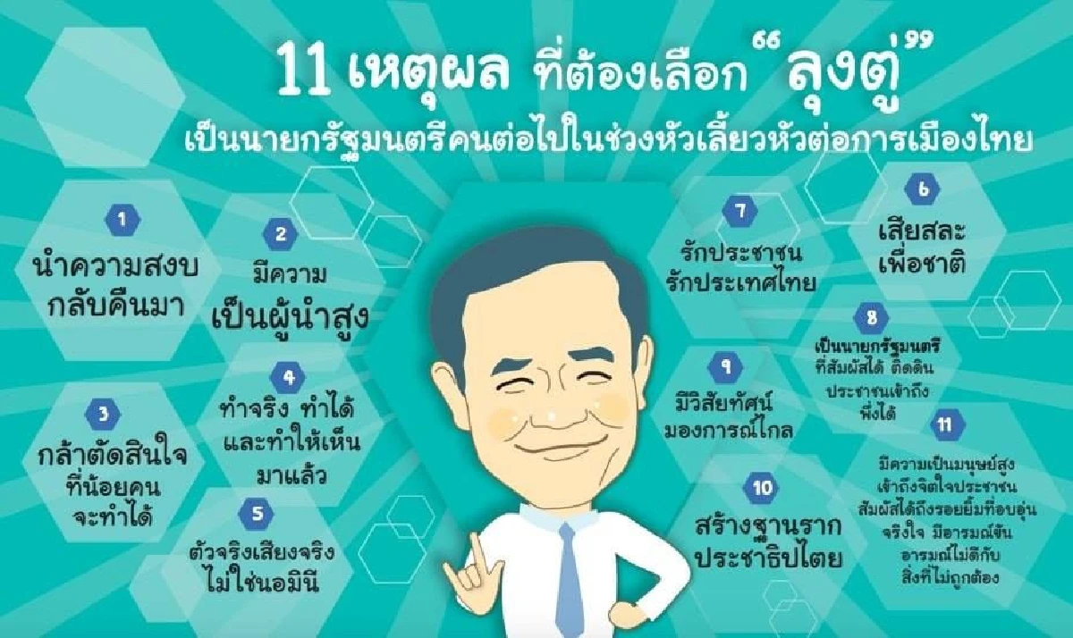 "สุวิทย์" ยก 11 เหตุที่ "ลุงตู่" ต้องเป็นนายกฯต่อ-ชูคือผู้นำวิชั่นไกล