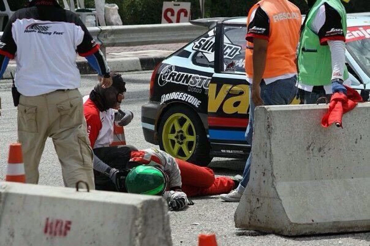 อุบัติเหตุในสนามแข่ง ทำชีวิต ฉัตรพล เจียมวิจิตร​ ​เกือบเปลี่ยน