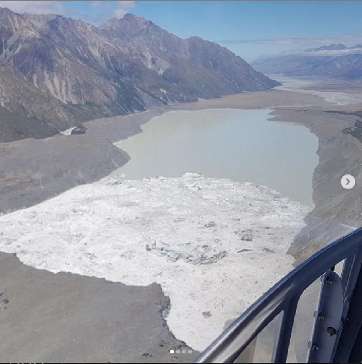 โลกร้อนทำ "ธารน้ำแข็งใหญ่" นิวซีแลนด์แตก