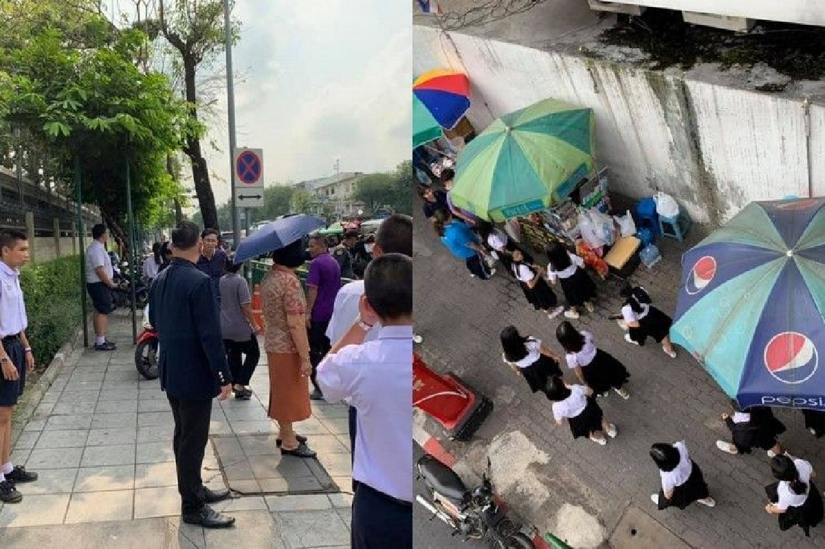 ยกรถนร. แต่ไม่จับแผงลอย! ครูโวยเทศกิจ 2 มาตรฐาน ยกรถนร. แต่ไม่จับแผงลอย! ครูโวยเทศกิจ 2 มาตรฐาน