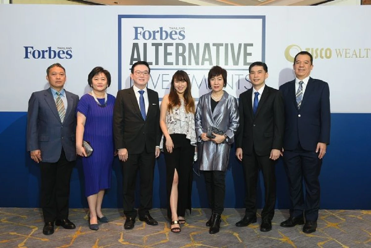 Forbes Thailand Alternative Investments 2019: "Investment Opportunities in Well-being Mega Trend & Advancement in Regenerative Medicine and Anti-Aging"