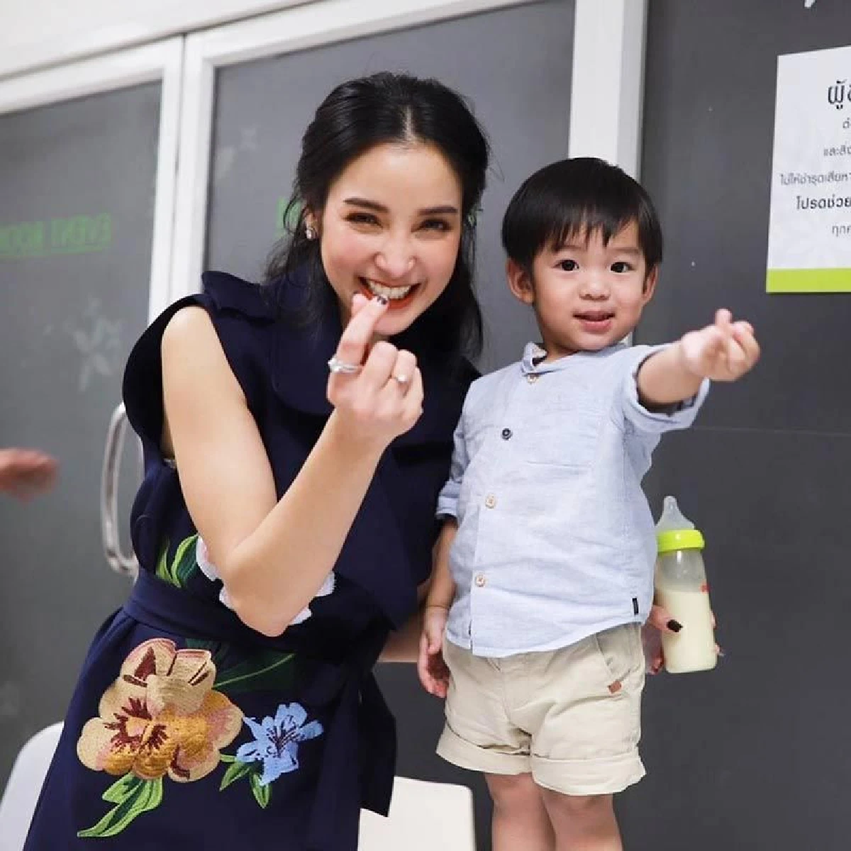 โมเมนต์ดีๆ แพท ณปภา-น้องเรซซิ่ง วิดีโอคอลส่งมินิฮาร์ทให้ พ่อเบนซ์ ในวันเกิด