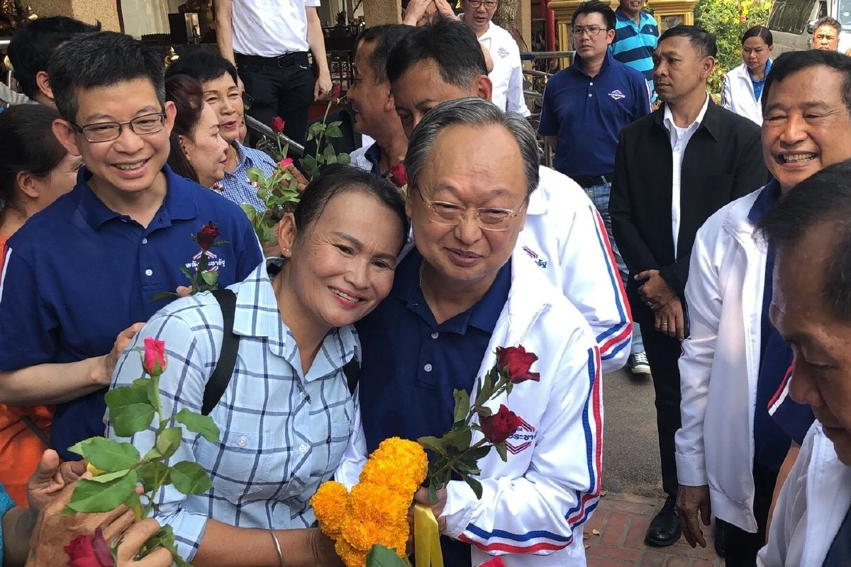 "สนธิรัตน์"อ้อนขอคะแนนชาวเมืองกาญจน์ มั่นใจพปชร.แจ้งเกิด