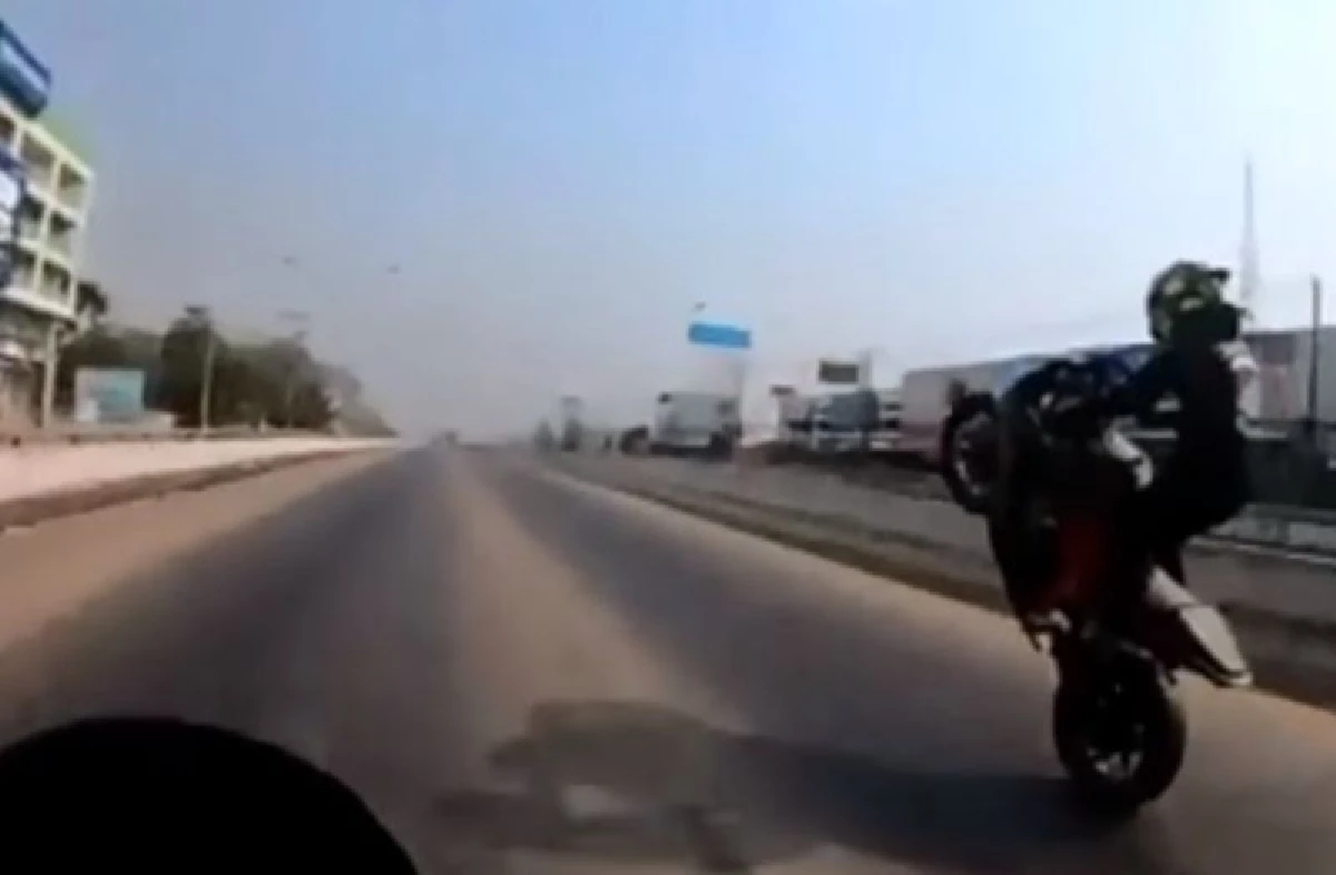 สิ้นลาย! ศาลสั่งคุก 3 ปีพร้อมยึดรถบิ๊กไบค์สายยกล้อขอนแก่น