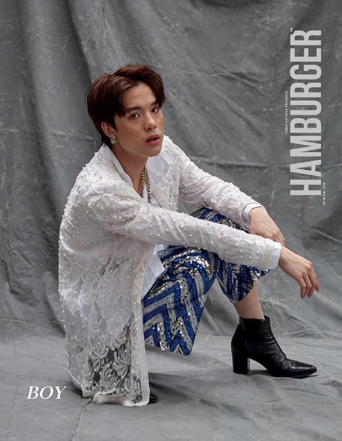 แหวทุกแนว..แหกทุกกฎ "เจมส์ ธีรดนย์" ถ่ายแบบสุดแซ่บแต่งหน้า แถมใส่ของผู้หญิง