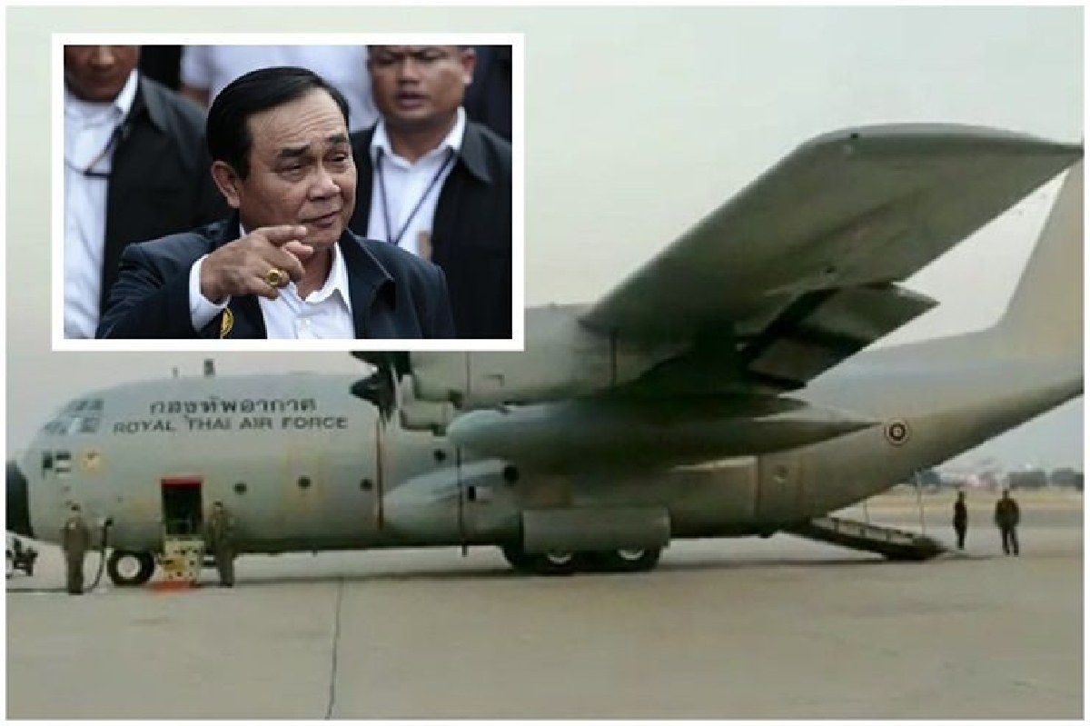 ระทึก!C130พา"บิ๊กตู่"ลงใต้ใบพัดขัดข้องบินวนกลับเปลี่ยนเครื่อง ระทึก!C130พา"บิ๊กตู่"ลงใต้ใบพัดขัดข้องบินวนกลับเปลี่ยนเครื่อง