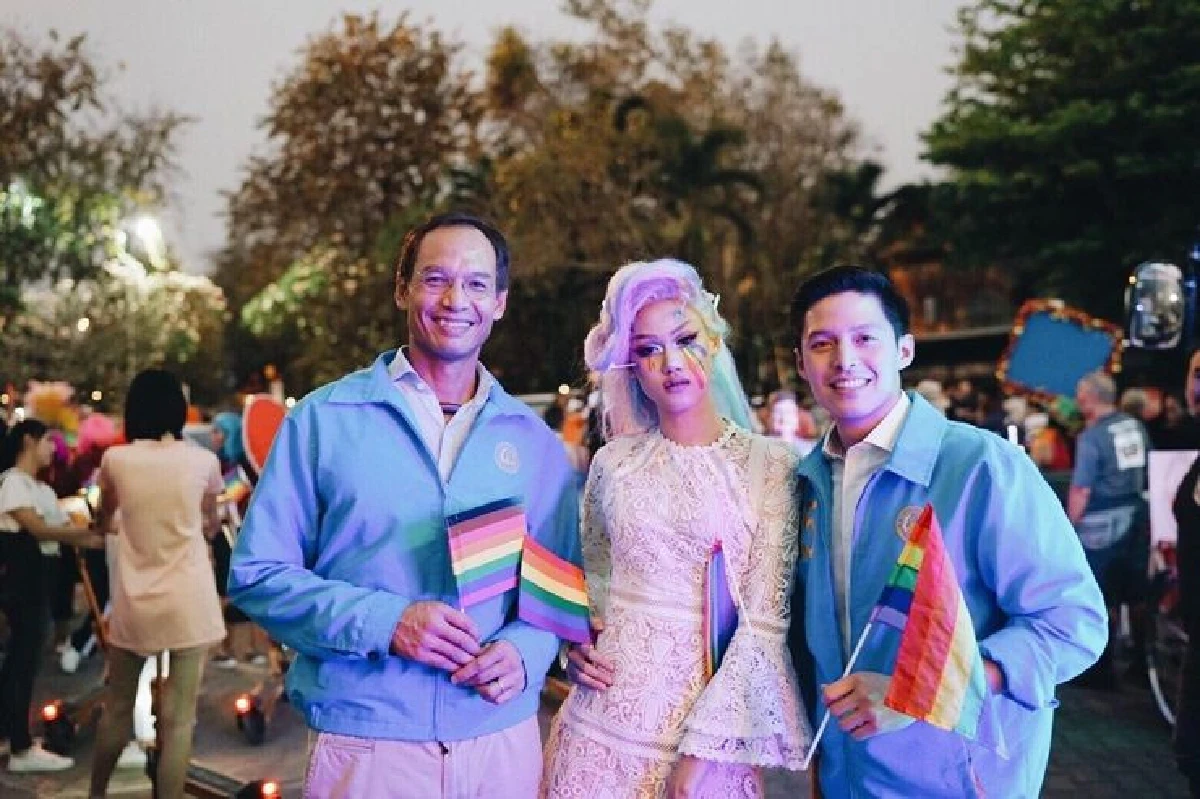 "กรณ์"ควง"หมอเอ้ก"ร่วมงาน"ยุติความรุนแรงต่อความหลากหลายทางเพศ"ดันแก้มาตรา 1448