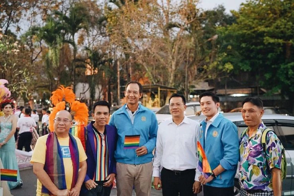 "กรณ์"ควง"หมอเอ้ก"ร่วมงาน"ยุติความรุนแรงต่อความหลากหลายทางเพศ"ดันแก้มาตรา 1448