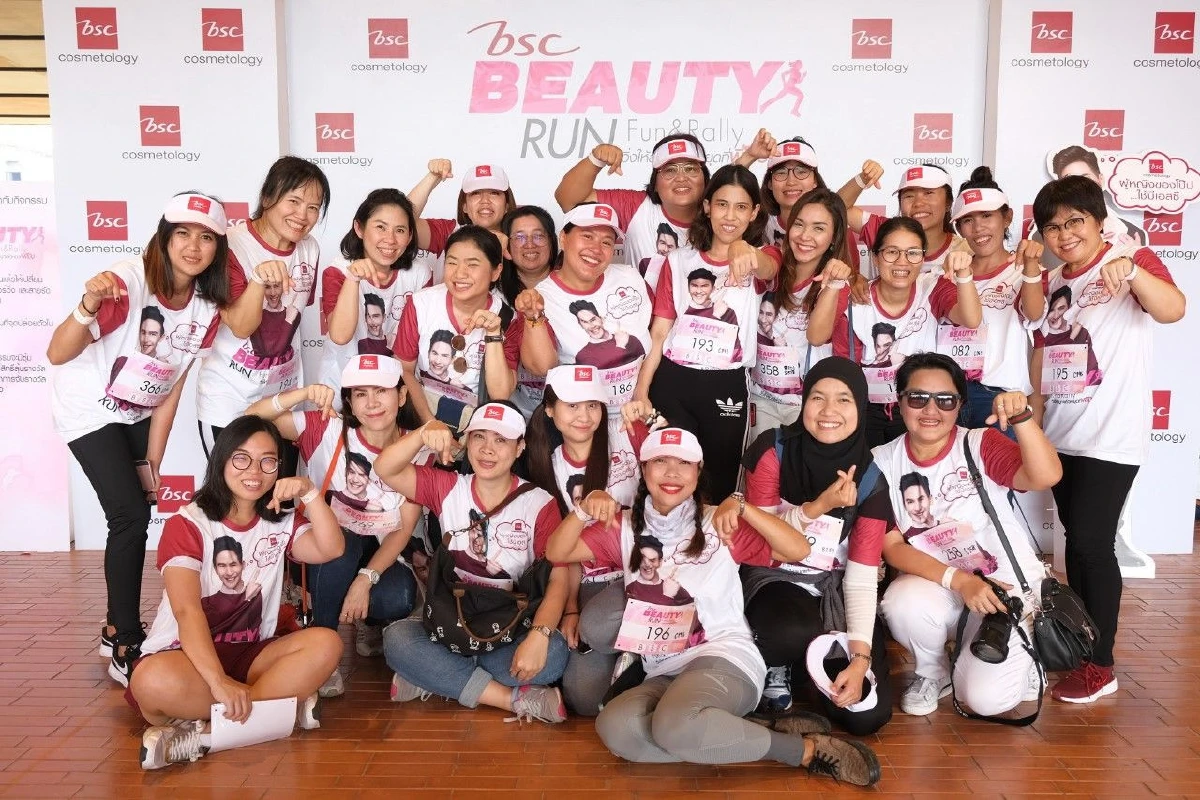 BSC Beauty Run Fun & Rally อวดโฉมสาวสวยสายเฮลท์ตี้สุดใกล้ชิด “โป๊ป-ธนวรรธน์”