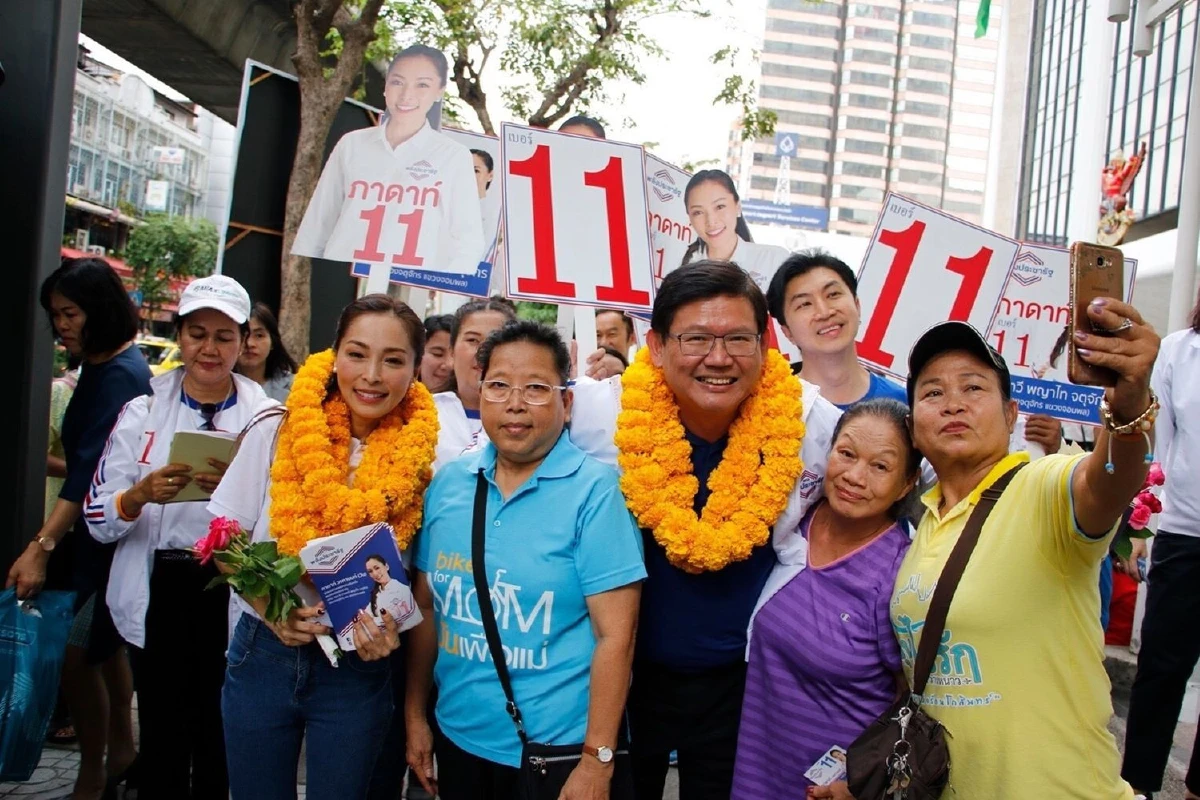 "สุวิทย์"ช่วยผู้สมัครสส.เขต6กทม.หาเสียงหวังกวาด30ที่นั่ง